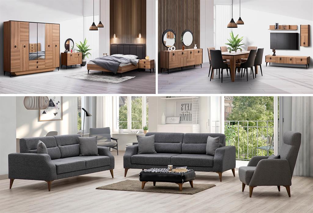 Küçük Salon Dekorasyonu İçin Gündoğdu Mobilya’ya Uğrayın!